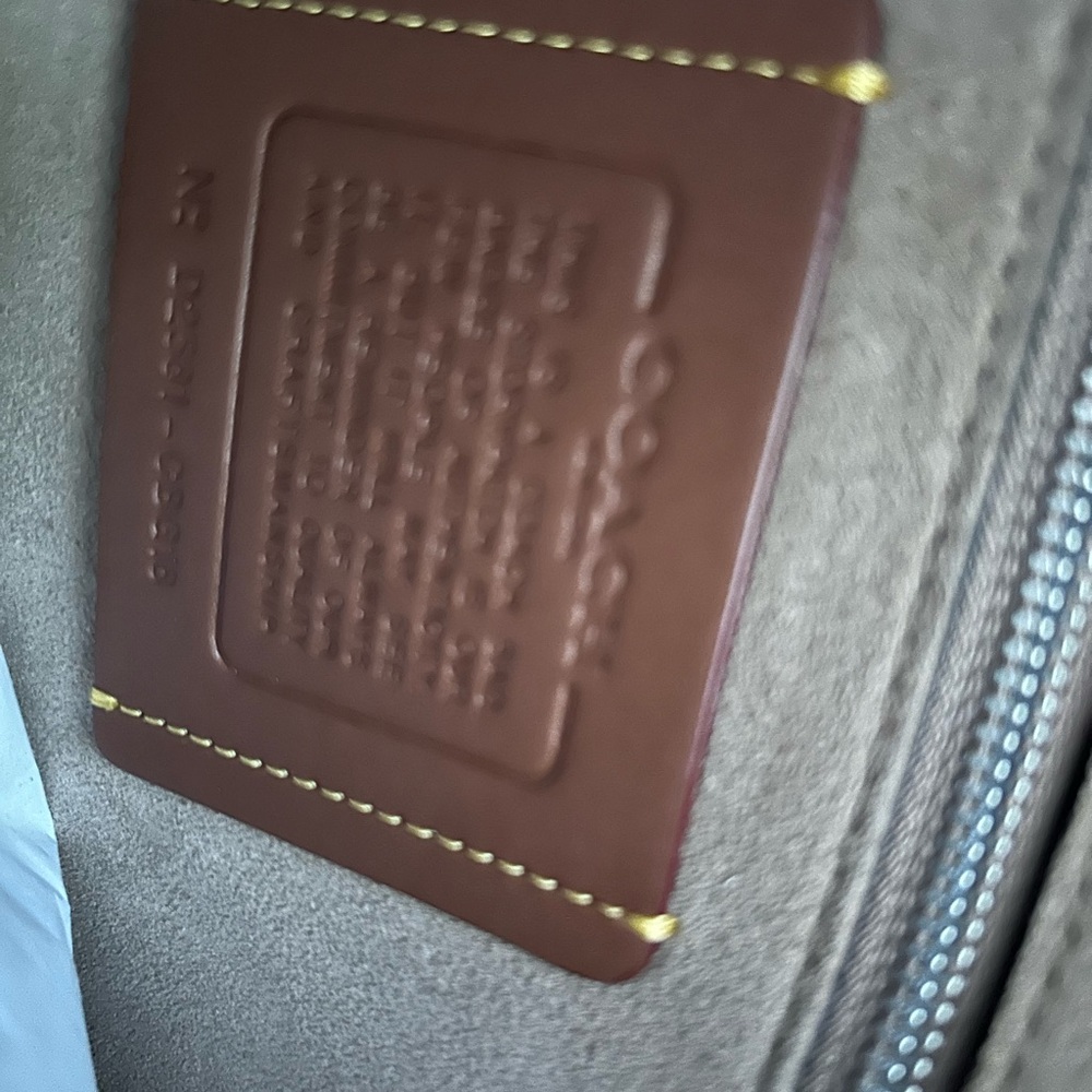 Coach Cargo Tabby 36 Maple - Picture 6 of 8